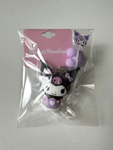 택 포함 새상품 산리오 퓨로랜드 OPH PVC 마스코트 키링 쿠로미