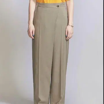 BEAUTY&YOUTH UNITEDARROWS 포플린 랩 와이드 팬츠