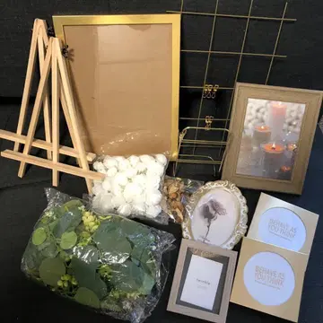 웨딩 웰컴 스페이스 묶음 판매 장식 미르헤덴풍