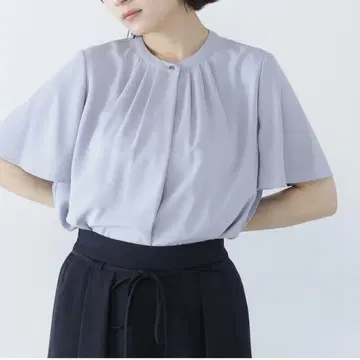 Natural Beauty Basic 드레이프감 블라우스