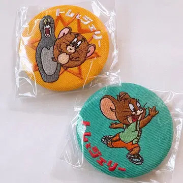 톰과 제리 자수 캔뱃지 볼링 시크릿 레어