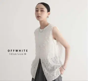 [미사용 새상품] yuki x for/c 콜라보 자카드 베스트