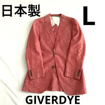 미사용 새상품 GIVERDYE 테일러드 재킷 L 일본제 48