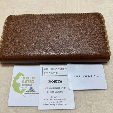새상품 SHOP TK 라운드 지퍼 장지갑 TAKEO