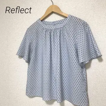 Reflect 리플렉트 올 패턴 풀오버 블라우스