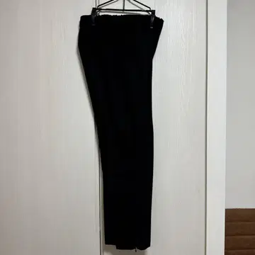 블랙 슬랙스 M 사이즈 폴리에스테르 100%