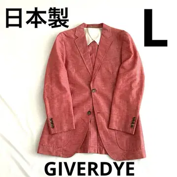 미사용 새상품 GIVERDYE 테일러드 자켓 L 일본제 49