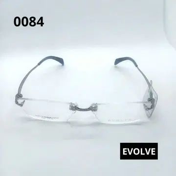 EVOLVE 실버 프레임 안경 0084
