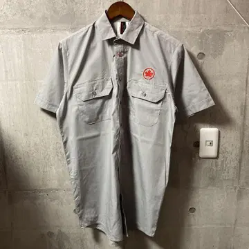 셔츠 90s 00s 빈티지 Y2K 워크 셔츠 캐나다 구제 의류 H92