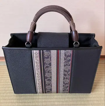 가격 인하 기모노 가방 토트백 치쿠젠 원조 하카타오리
