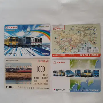 세이부 철도, 다마 모노레일, 수도권 공통 사용 철도 카드 세트