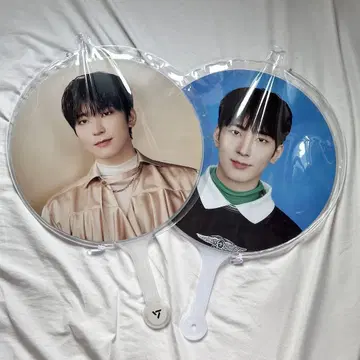 원우 부채 2장 세트