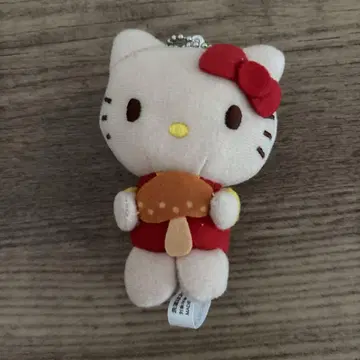 헬로키티 버섯 마스코트 봉제 인형