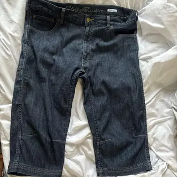 Eddie Bauer COOLMAX 크롭 팬츠 다크 블루