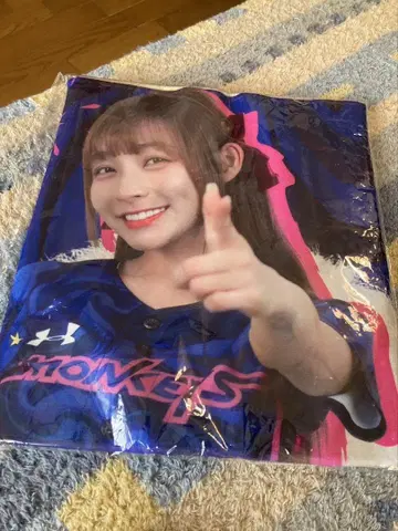 레어 라쿠텐 몽키스 치어리더 린샹 페이스 타월 여신 미신