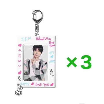 BTS JIN 진 RUNSEOKJIN 포토 카드 홀더 트레이딩 카드 홀더