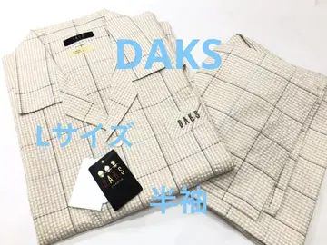L 사이즈 새상품 닥스 DAKS 반팔 파자마 축구 원단