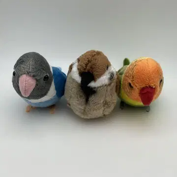 10C+1 잉꼬, 참새, 새, 봉제 인형