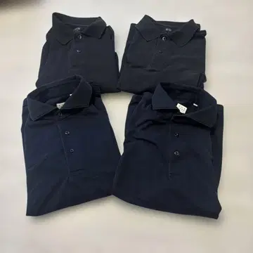 논아이로 피케 셔츠 4종 세트