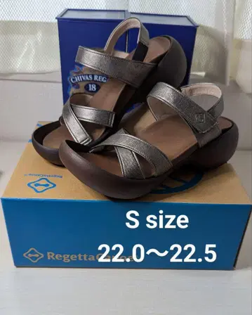 RegettaCanoe 컴포트 샌들 S 사이즈 실버
