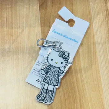 아베일 헬로키티 백참 제브라