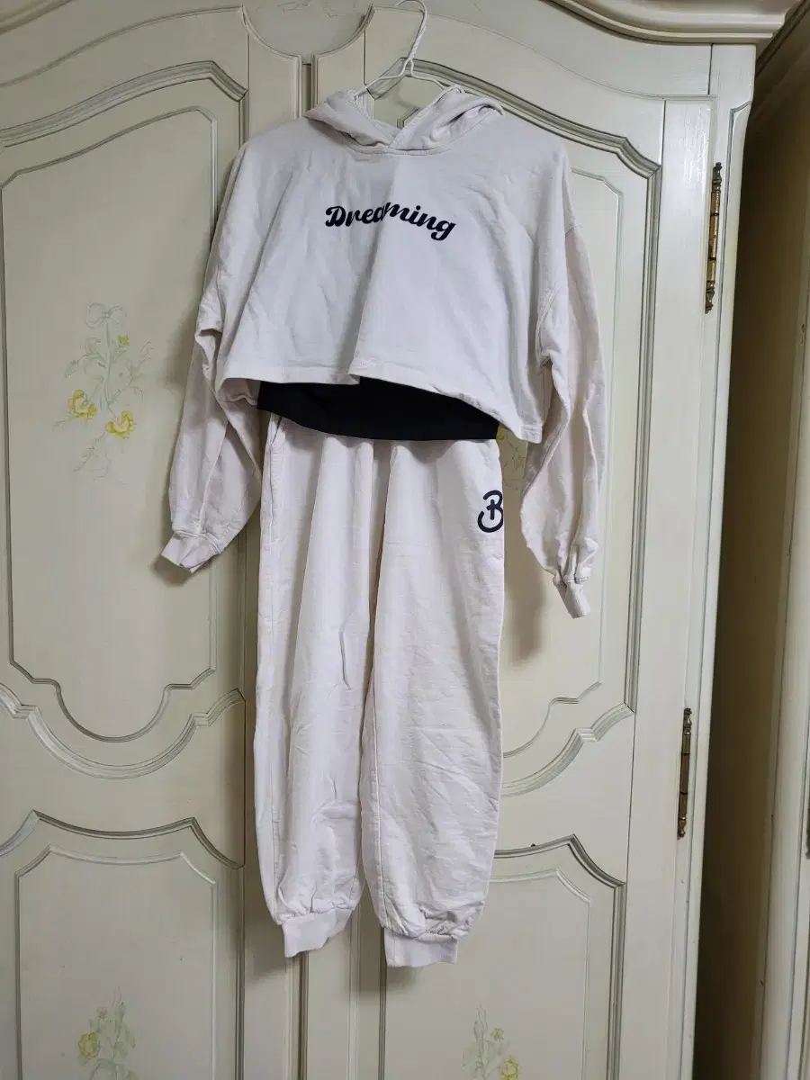 roa & Jane Dimple Spin Crop Hoodie & Snug Tank Top & Step Jogger Pants (145)
