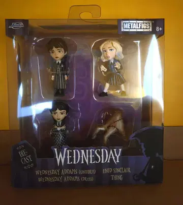 Jada Toys Wednesday (웬즈데이) 피규어 세트