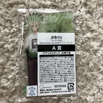 Dr.STONE 쁘띠 복권 사이버펑크 이시가미 센쿠 A상 아크릴 스탠드