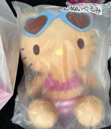 일광화상 키티 봉제 인형 제일복권 당첨 복권 헬로키티