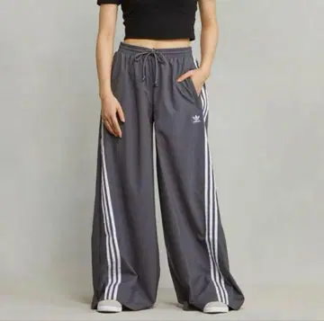 ADIDAS 아디다스 ADILENIUM 오버 사이즈 트랙 팬츠 그레이