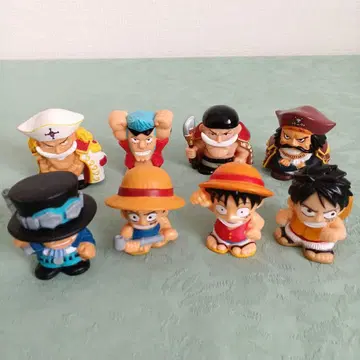 ONE PIECE 원피스 손가락 인형 꼬마 콜렉션 백 8체 세트