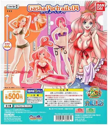 ONE PIECE Gasha Portraits 원피스 전 3종 세트