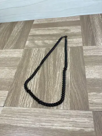 파이텐 탄화 티타늄 체인 목걸이 45cm 순수 티타늄