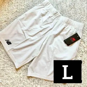 뉴발란스 남성용 하프 팬츠 배스 팬츠 L 사이즈 미사용 새상품 택 포함