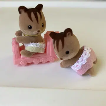 실바니안 패밀리 인형 다람쥐 2종 세트