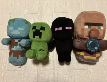 Minecraft 봉제 인형 4개 세트
