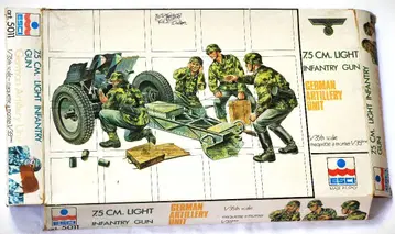 독일군 75mm 경보병포
