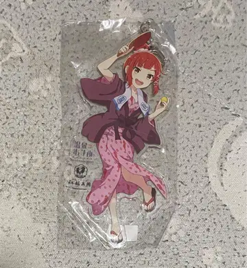 온천 무스메 아리마 와카 모토유 류센카쿠 한정판 빅 아크릴 키링