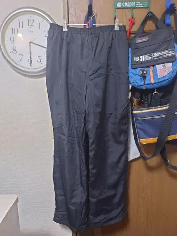 (미사용) 조거 팬츠 블랙
