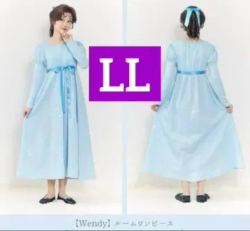 치하루 시마무라 룸 원피스 디즈니 룸웨어 웬디 LL