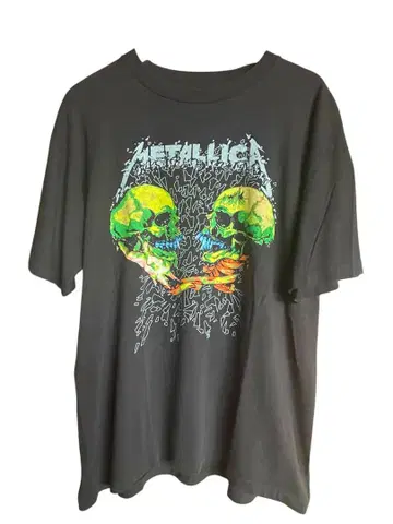 90년대/METALLICA/메탈리카/밴딩/티셔츠/USA/XL