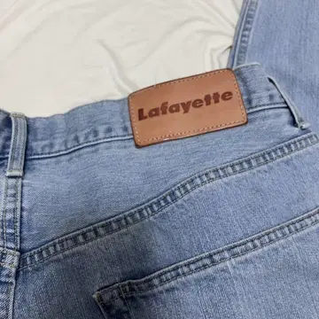 Lafayette 스트레이트 데님 38 라이트 블루