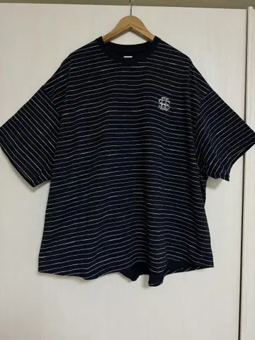 SEE SEE (시시) BIG BOADER TEE 반팔 보더 티셔츠