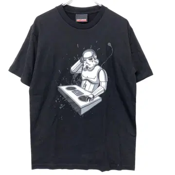 UNFLEDGED 구제 의류 DJ Stormtrooper 그래픽 티셔츠