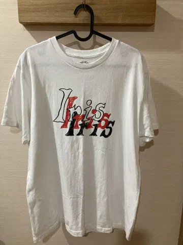 BUMP OF CHICKEN Iris 티셔츠 L 사이즈 화이트