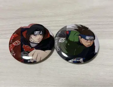 NARUTO 나루토 점프 페스타 캔뱃지 이타치 이루카