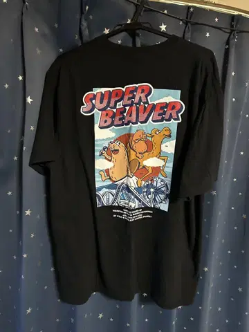Super beaver 후지큐 코니퍼 포레스트 T셔츠