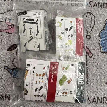 나노블록 5세트