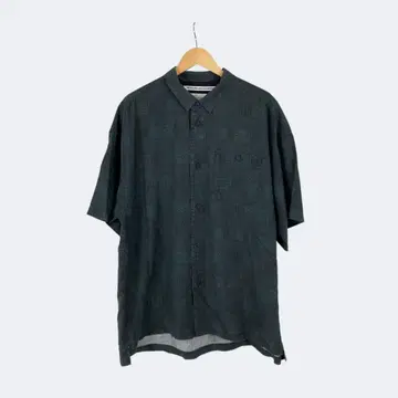 화이트 마운티니어링 GEOMETRIC S/S WIDE SHIRT