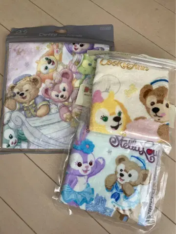 디즈니 타월 손수건 3장 세트